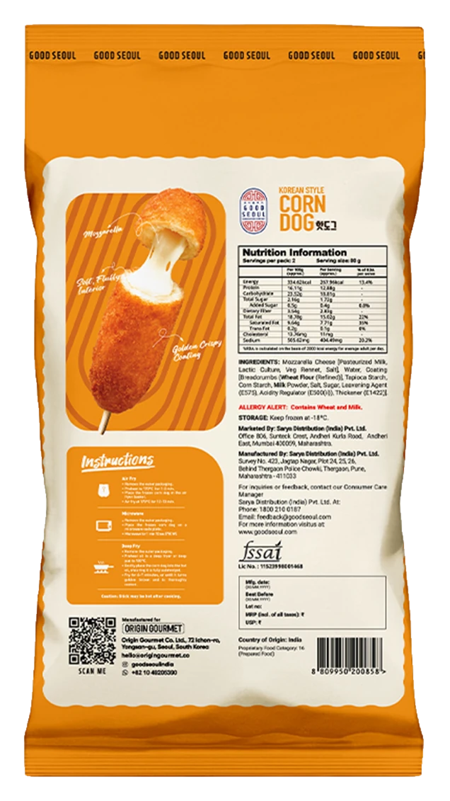 Korean Corndogs pack detail 2