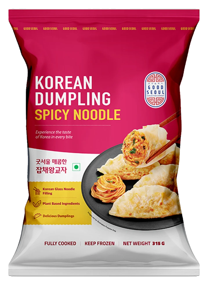 Korean Dumplings pack detail 3